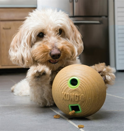 Load image into Gallery viewer, Kong Bamboo feeder bal voerbal