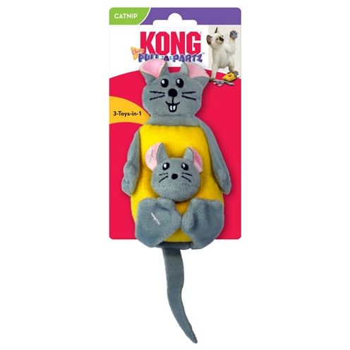 Load image into Gallery viewer, Kong Pull-a-partz cheezy muis