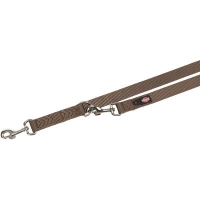 Load image into Gallery viewer, Trixie Hondenriem verstelbaar premium bruin