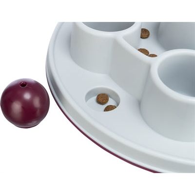 Load image into Gallery viewer, Trixie Cat activity pentagon wit bordeaux