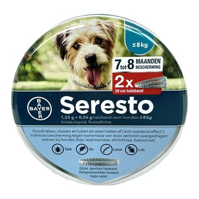 Load image into Gallery viewer, Bayer Seresto tekenen vlooienband hond