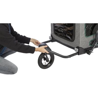 Load image into Gallery viewer, Trixie Joggingkit voor fietskar 12802 grijs salie