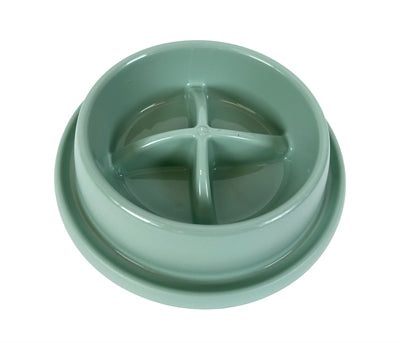 Load image into Gallery viewer, Happy pet Mad about pets voerbak adagio slow feeder salie groen