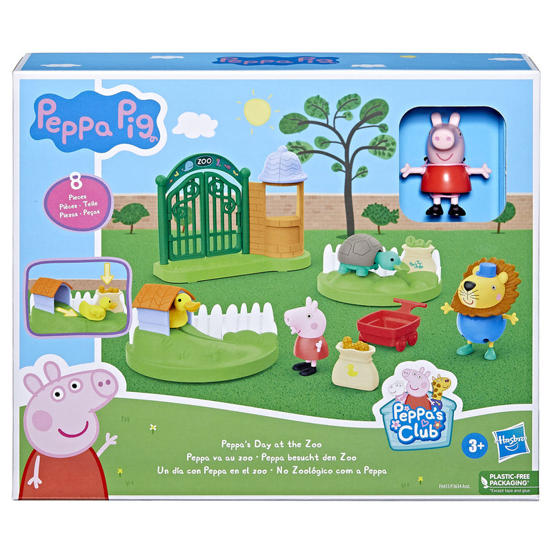Load image into Gallery viewer, Hasbro Peppa gaat naar de Dierentuin Speelset