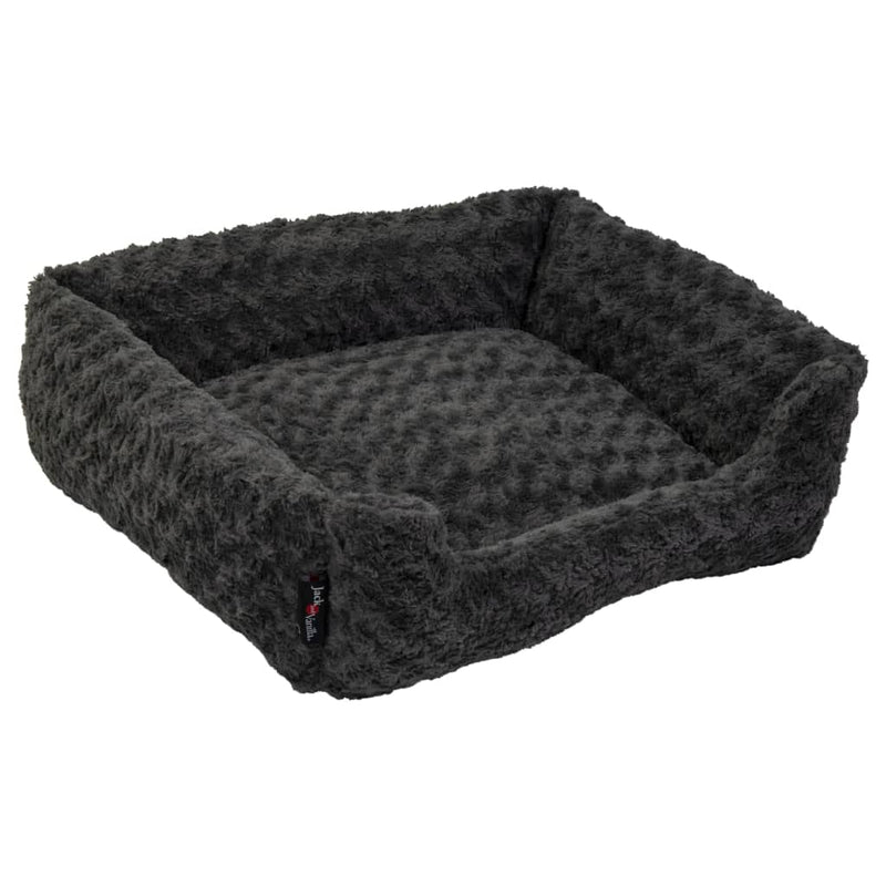 Load image into Gallery viewer, Jack and Vanilla Jack and Vanilla Huisdierenbank Softy S 60x52x18 cm rosette grijs