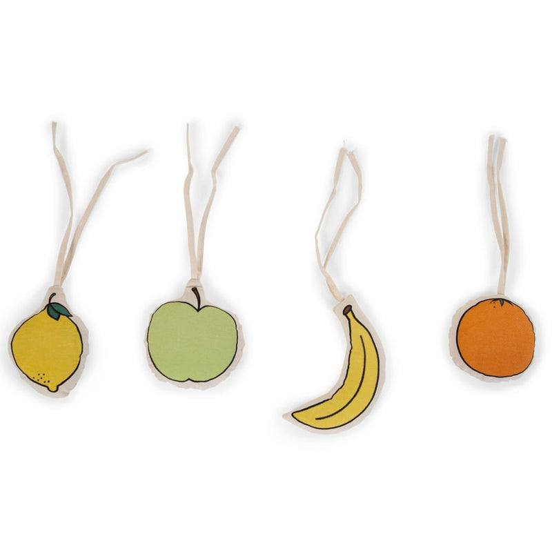 Load image into Gallery viewer, CHILDHOME CHILDHOME Babygymspeeltjes 4 st fruit