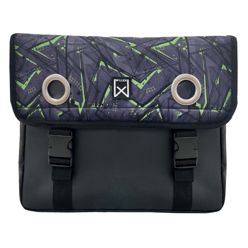 Load image into Gallery viewer, Willex Willex Fietstassen Tarpaulin 30 L groen en zwart