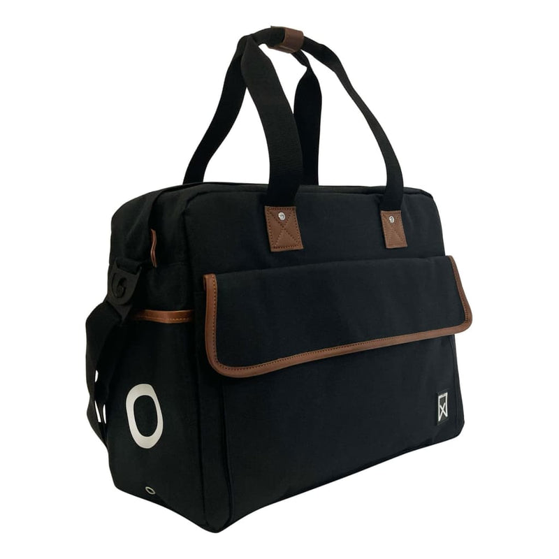 Load image into Gallery viewer, Willex Willex Fietstas 19 L zwart en bruin