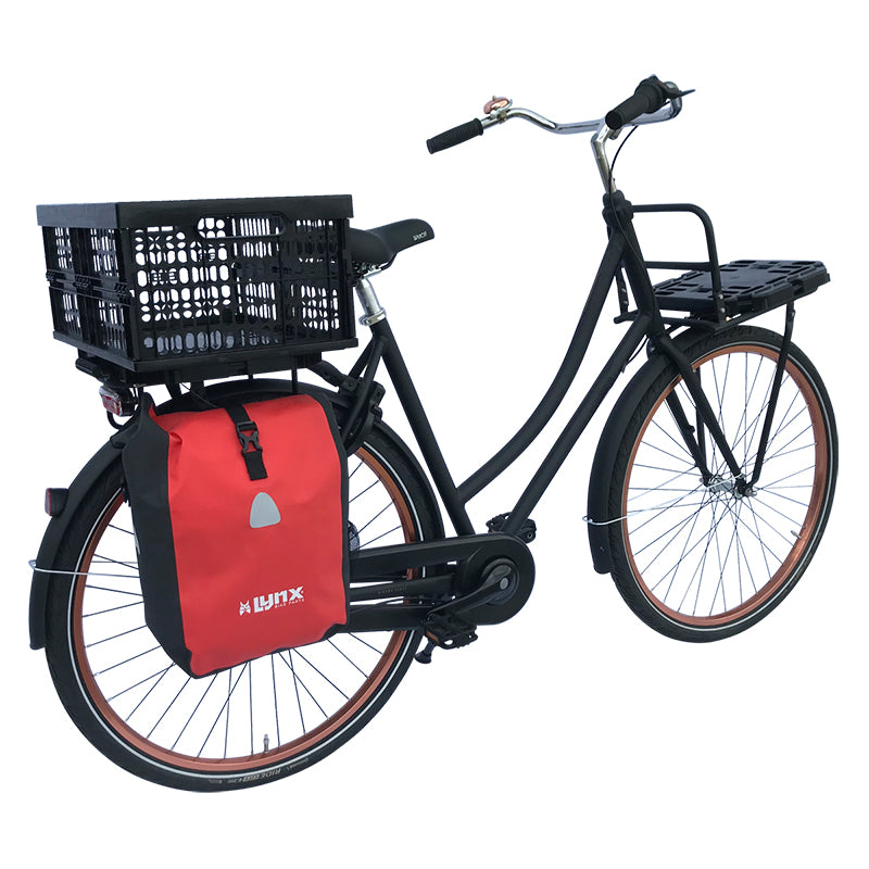 Load image into Gallery viewer, Plates 4 Bikes Travel Set: Vouwkrat + Multi-Plaat + Tassenbeugels