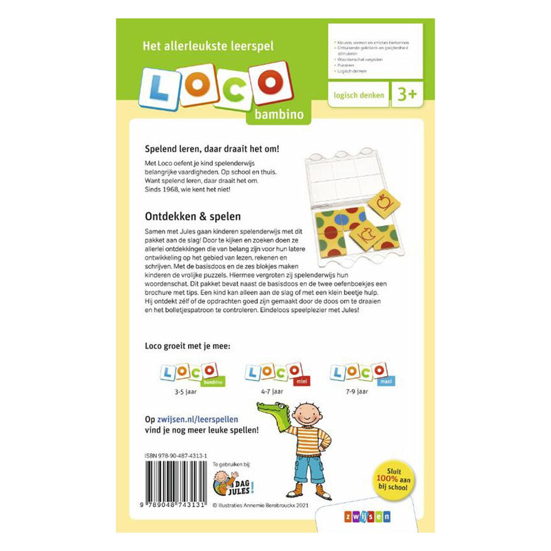 Load image into Gallery viewer, Loco Bambino Pakket Jules Ontdekken en Spelen (3-5 jaar)