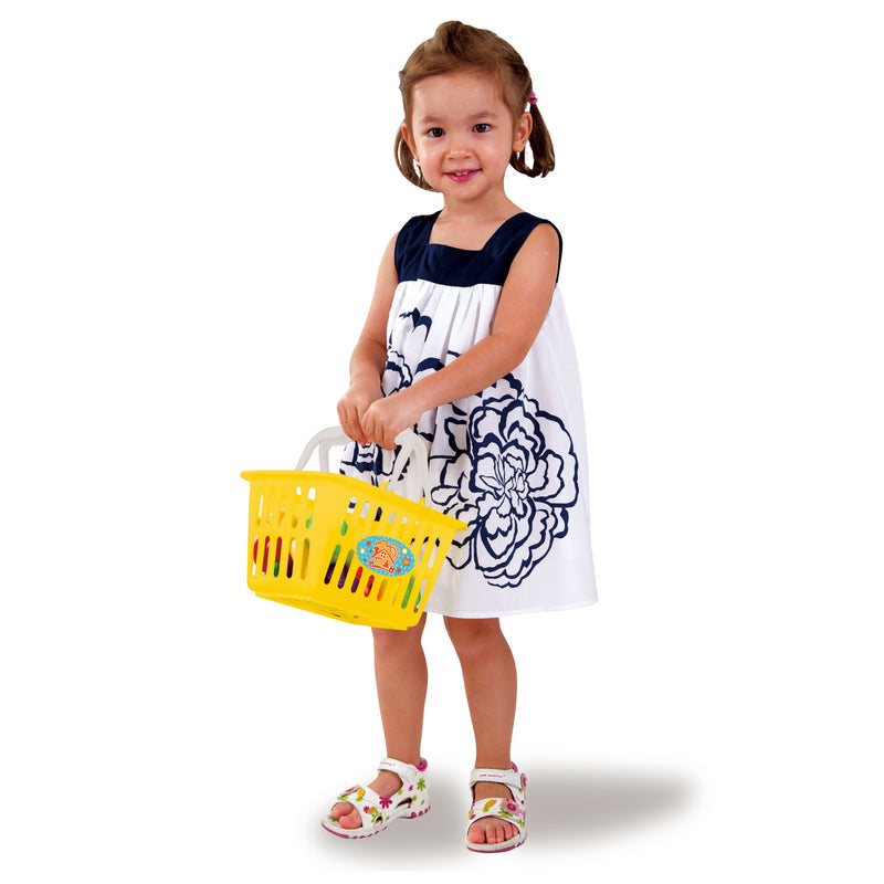 Load image into Gallery viewer, Play Mandje met Boodschappen