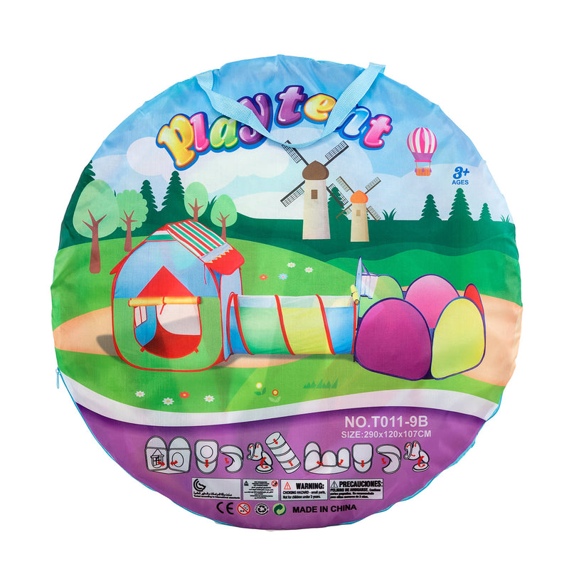 Load image into Gallery viewer, Speeltent met tunnel