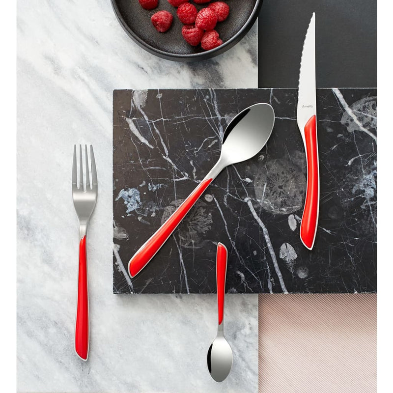 Load image into Gallery viewer, Amefa Amefa 16-delige Bestekset Eclat rood