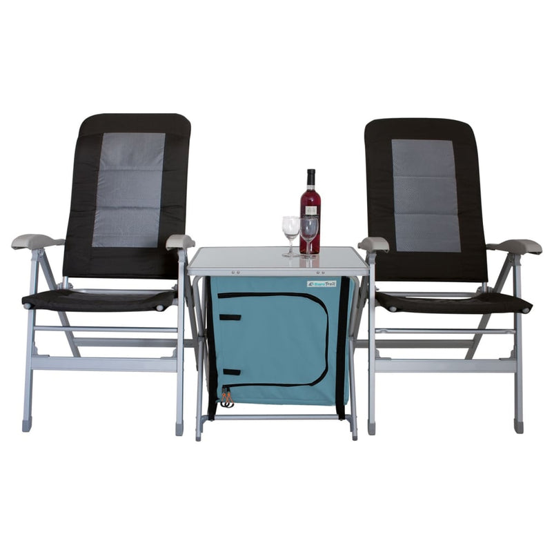 Load image into Gallery viewer, Eurotrail Campingkast Rieux 60x50x60 cm blauw