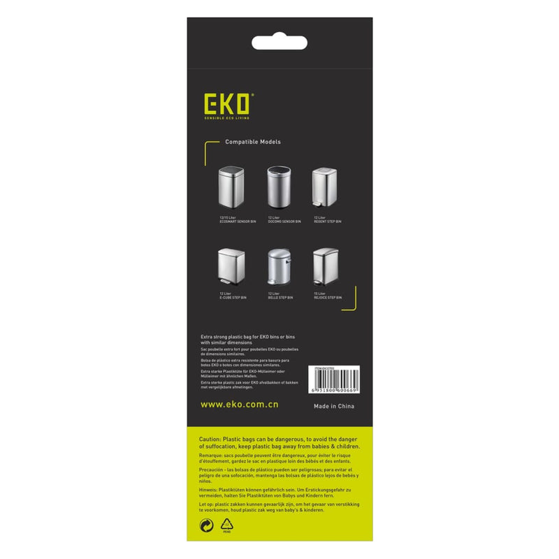 Load image into Gallery viewer, EKO EKO Afvalzakkenset C 24x20 st 10-15 L wit