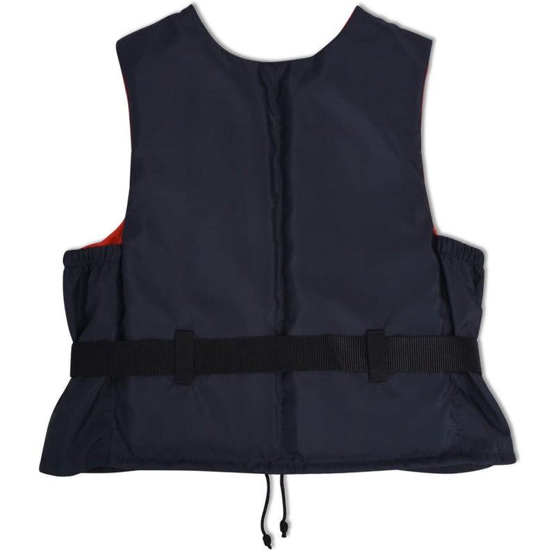 Load image into Gallery viewer, VidaXL Zwemvesten 50 N 50-70 kg marineblauw 4 st