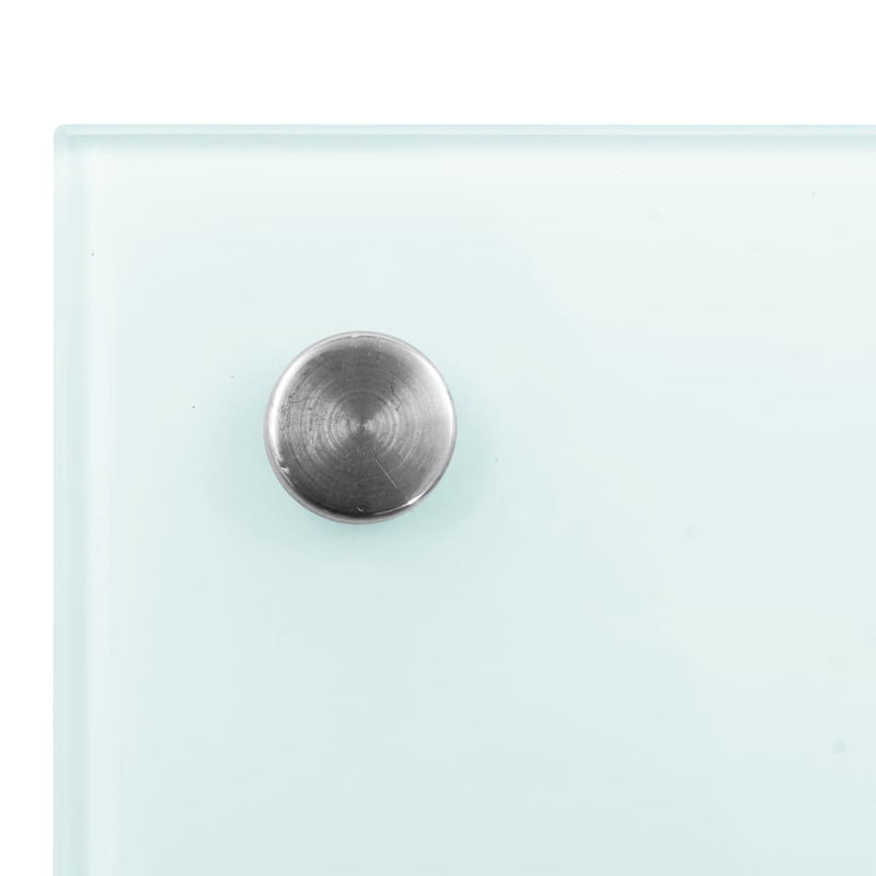 Load image into Gallery viewer, VidaXL Spatscherm keuken 90x50 cm gehard glas wit