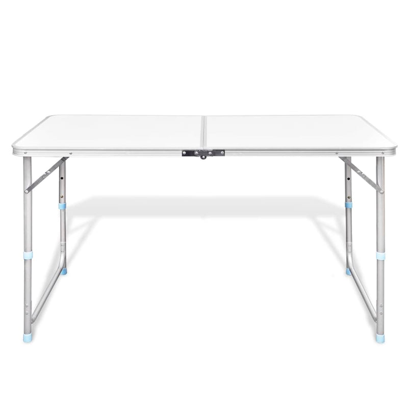 Load image into Gallery viewer, VidaXL Campingtafel inklapbaar en verstelbaar 120x60 cm aluminium