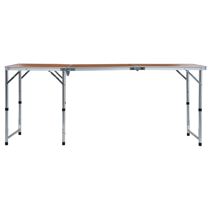 Load image into Gallery viewer, VidaXL Campingtafel inklapbaar 180x60 cm aluminium