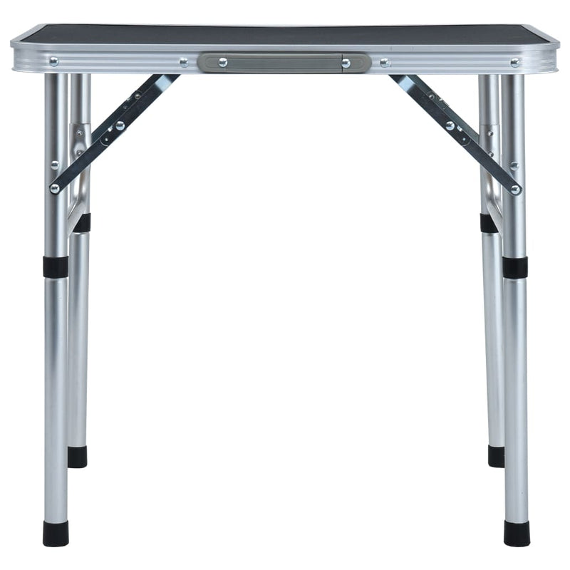 Load image into Gallery viewer, VidaXL Campingtafel inklapbaar 60x45 cm aluminium grijs