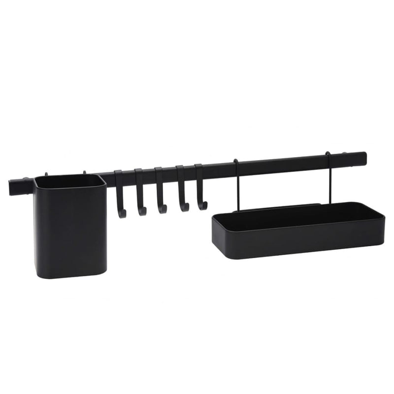 Load image into Gallery viewer, Excellent Houseware Houseware 8-delige Keukenorganizer zwart
