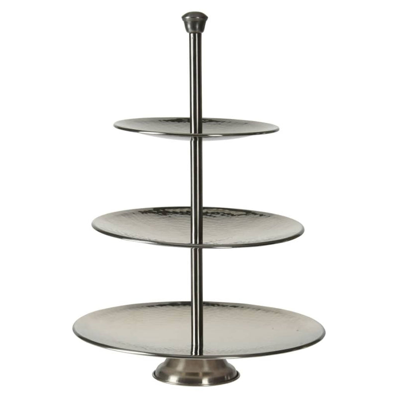 Load image into Gallery viewer, Excellent Houseware Houseware Etagère 3-laags 36,5 cm roestvrij staal