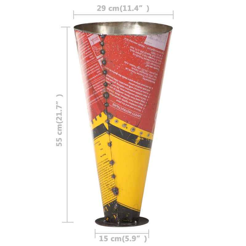 Load image into Gallery viewer, VidaXL Paraplubak 29x55 cm ijzer meerkleurig