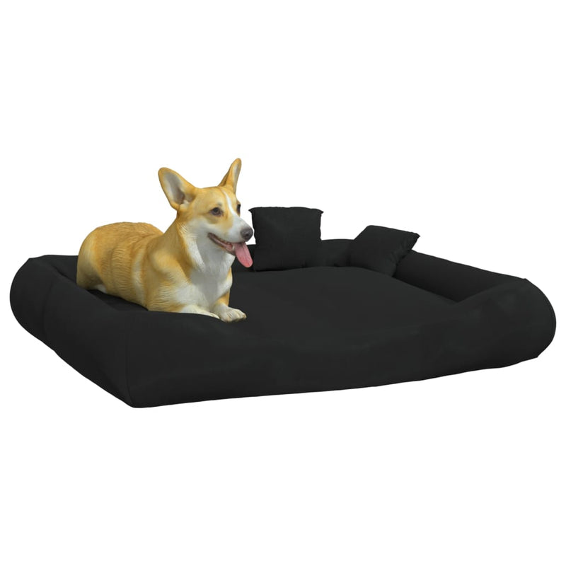 Afbeelding laden in galerijviewer, VidaXL Hondenbed met kussens 115x100x20 cm oxford stof zwart
