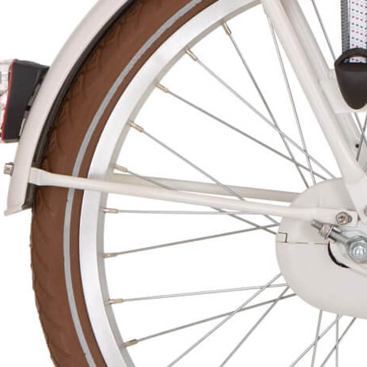 Load image into Gallery viewer, Alpina Spatbordstang set 22 Cargo chalk white matt