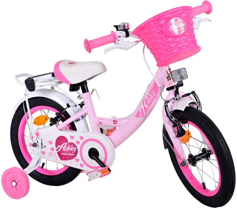 Load image into Gallery viewer, Volare Ashley Kinderfiets Meisjes 14 inch Roze Twee Handremmen