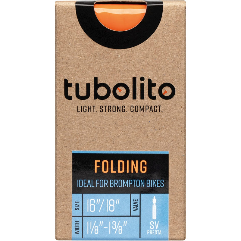Afbeelding laden in galerijviewer, Tubolito Bnb Folding 16 18 x 1 1 8 -1 3 8 fv 42mm