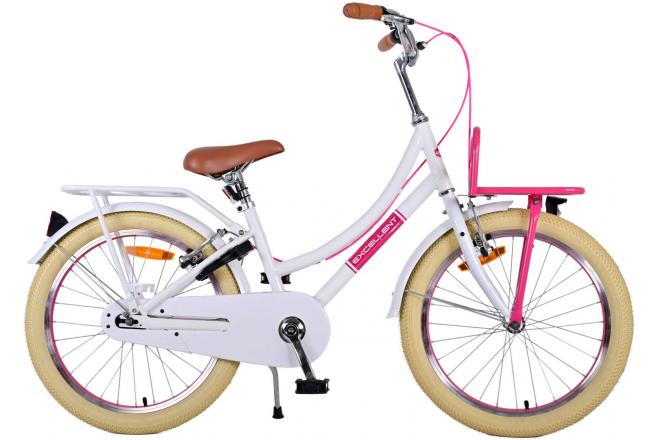 Load image into Gallery viewer, Volare Volare Kinderfiets Meisjes 20 inch Wit Twee handremmen
