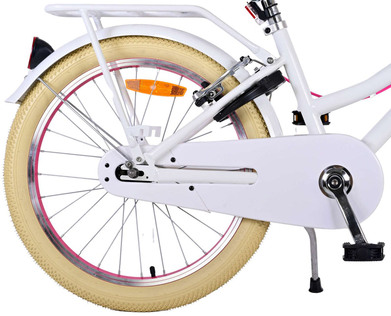 Load image into Gallery viewer, Volare Volare Kinderfiets Meisjes 20 inch Wit Twee handremmen