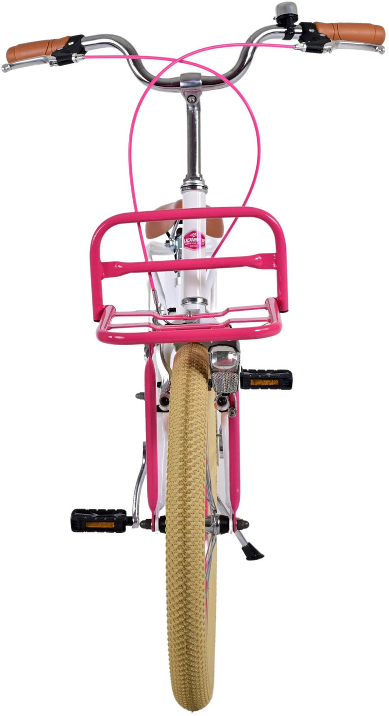 Load image into Gallery viewer, Volare Volare Kinderfiets Meisjes 20 inch Wit Twee handremmen