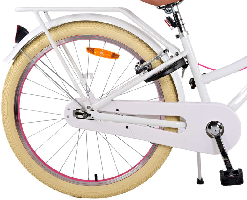 Load image into Gallery viewer, Volare Volare Kinderfiets Meisjes 24 inch Wit Twee handremmen