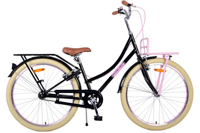 Load image into Gallery viewer, Volare Volare Kinderfiets Meisjes 26 inch Zwart Twee handremmen