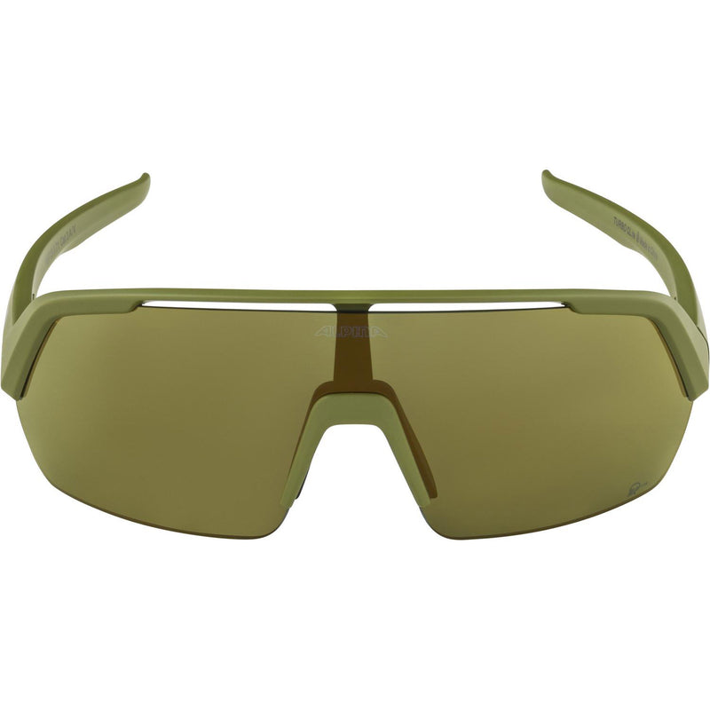 Load image into Gallery viewer, Olympic sportswear sports sportbril turbo-hr q-lite olijf