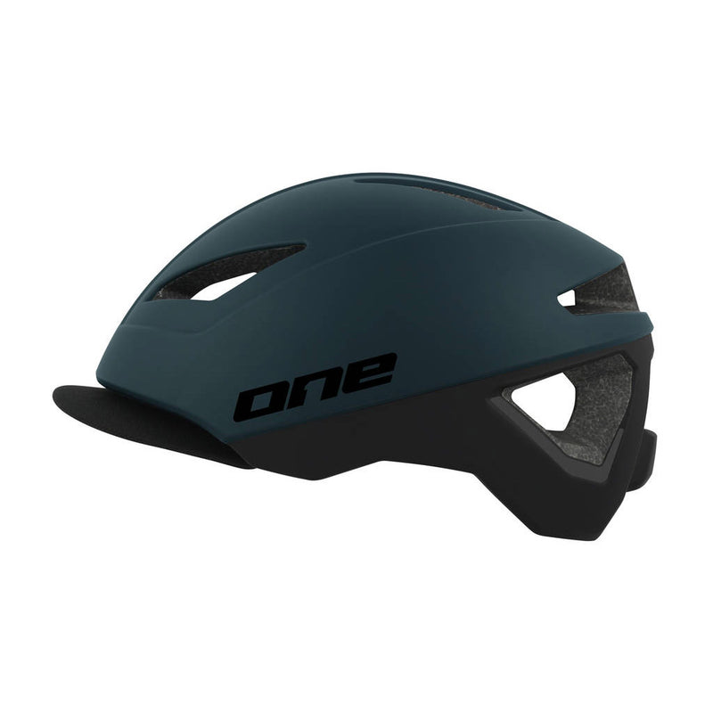 Afbeelding laden in galerijviewer, One helm crossride m l (57-61) petrol blue