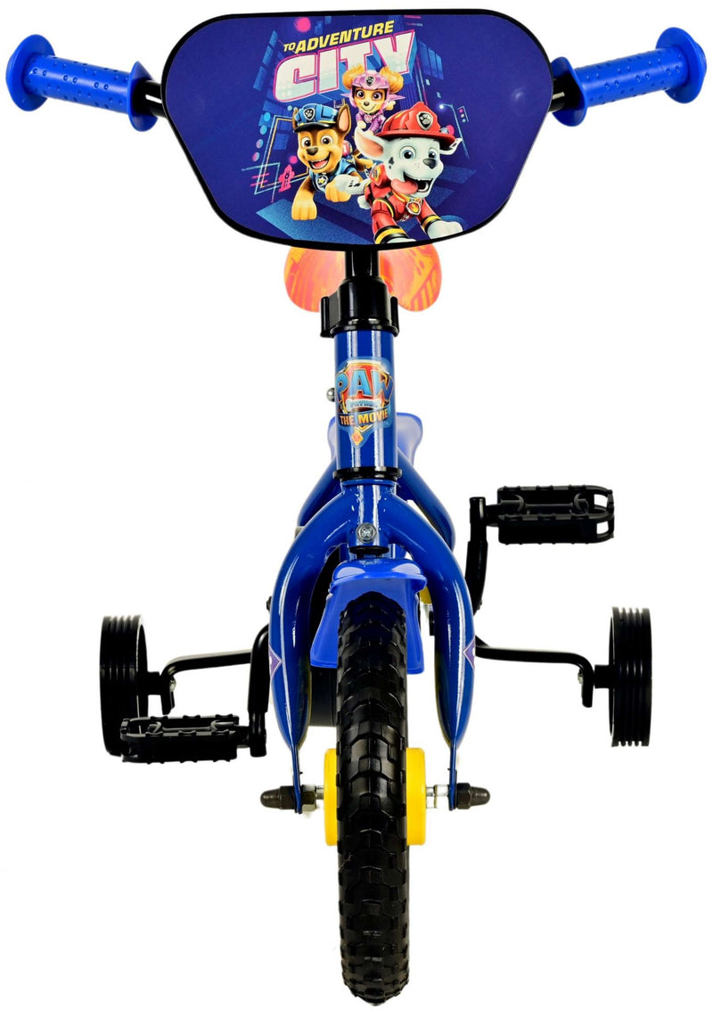 Afbeelding laden in galerijviewer, Paw Patrol The Movie Kinderfiets Jongens 10 inch Blauw Doortrapper
