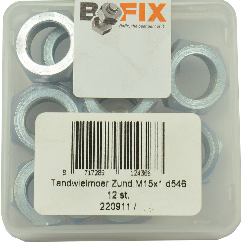 Load image into Gallery viewer, Bofix tandwielmoer m15x1 zundapp (12st)