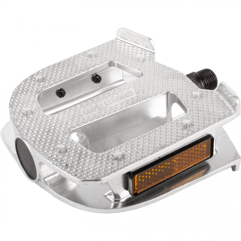 Load image into Gallery viewer, Ergotec Pedaal EP-Cargo set 9 16 105x100mm alu zilver