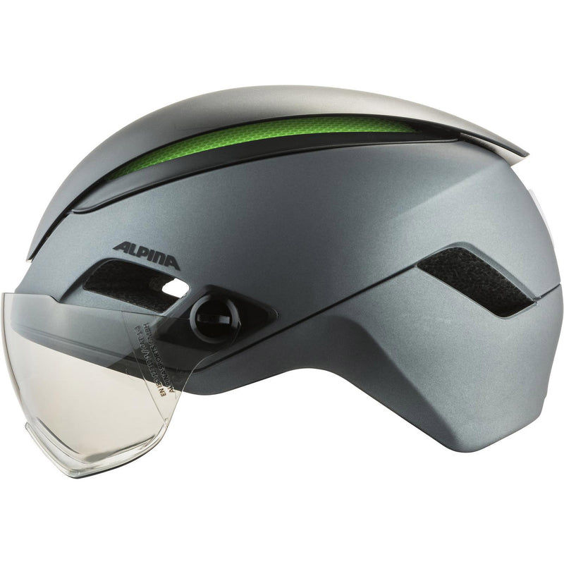 Afbeelding laden in galerijviewer, Alpina sports urban helm altona v 52-57 mat antraciet