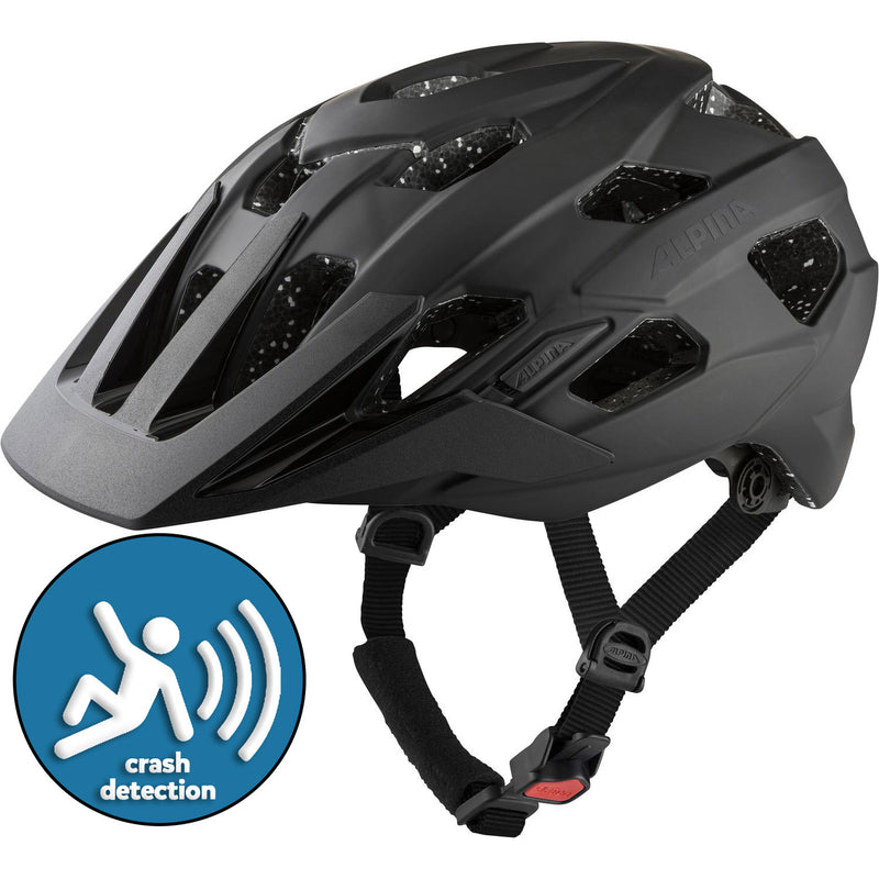 Afbeelding laden in galerijviewer, Alpina sports mtb helm anzana tocsen 52-57 mat zwart