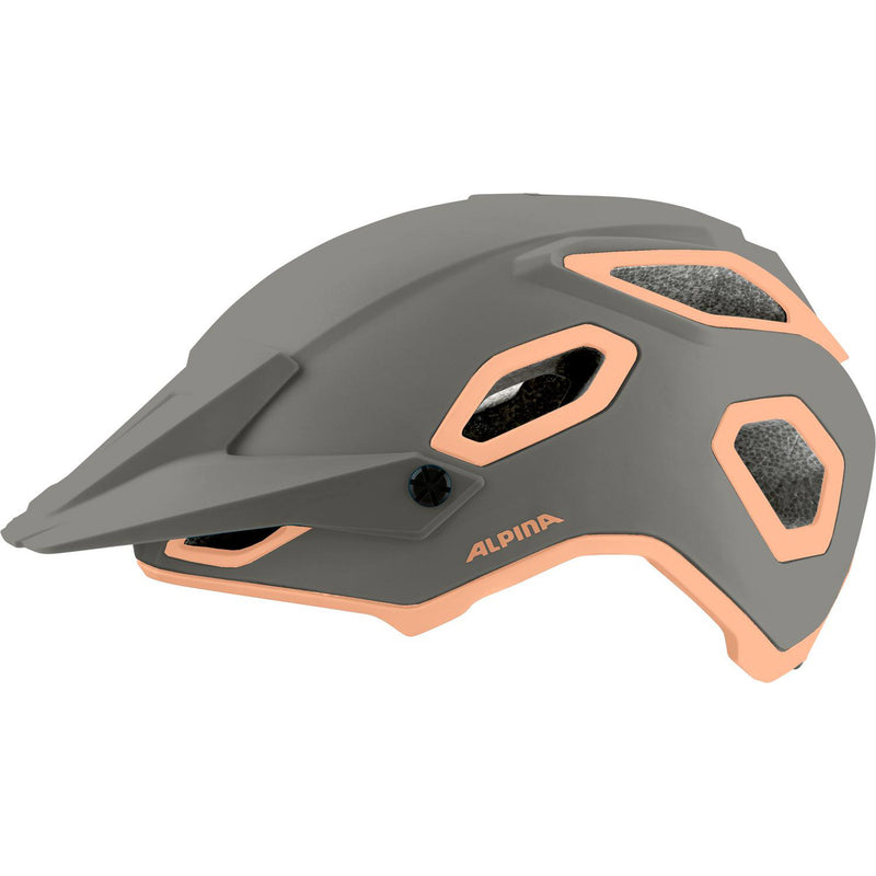 Afbeelding laden in galerijviewer, Alpina sports mtb helm croot mips 52-57 mat grijs roze