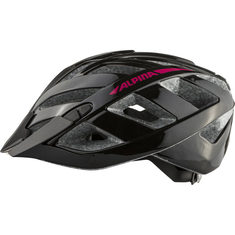 Afbeelding laden in galerijviewer, Alpina sports tour helm panoma 2.0 52-57 glans zwart roze