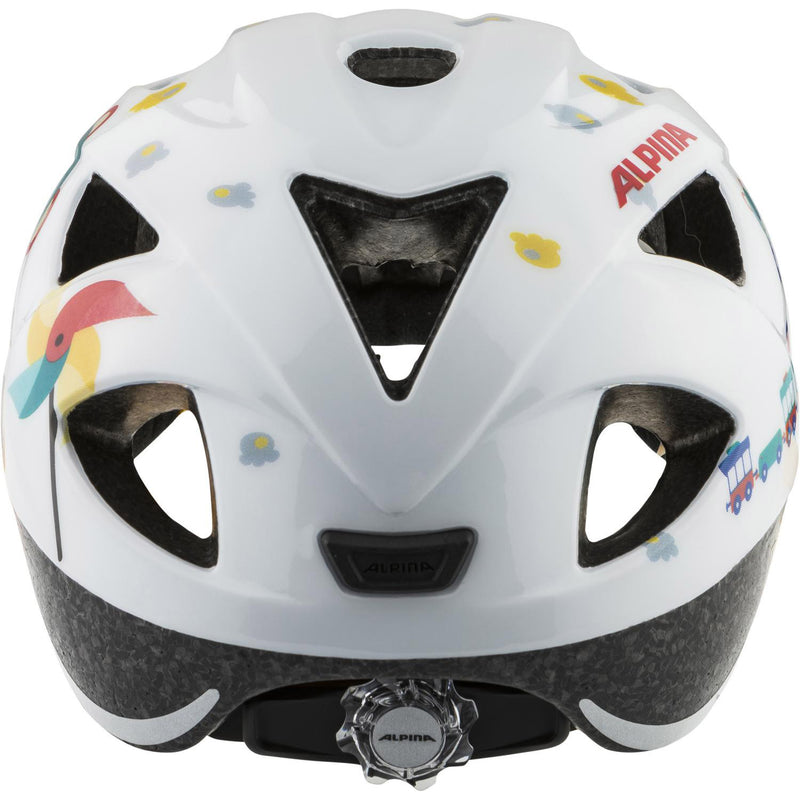Afbeelding laden in galerijviewer, Alpina sports kinderhelm ximo white bear 49-54 glans