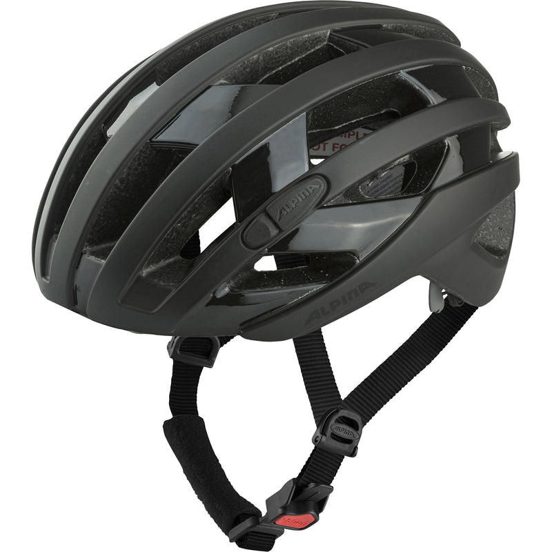 Afbeelding laden in galerijviewer, Alpina sports racehelm ravel 51-56 mat zwart