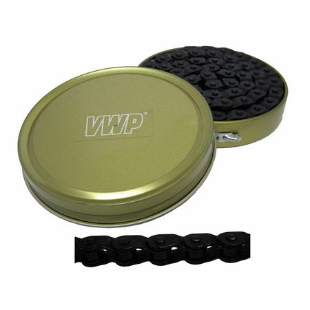 Load image into Gallery viewer, Vwp ketting 1 2-1 8 102 bmx fs teflon coated (in blik) zwart