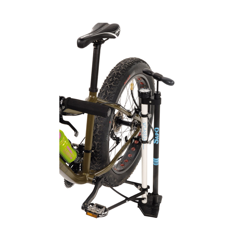 Load image into Gallery viewer, Sapo hybrid vloerpomp m fiets standaard m manometer hv fv av