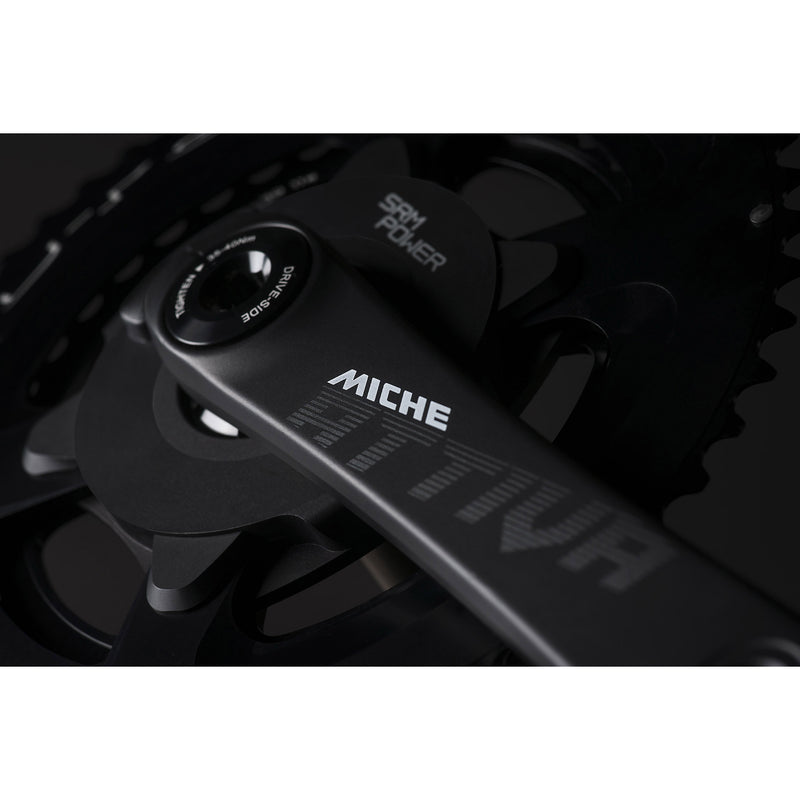 Load image into Gallery viewer, Miche crankset attiva met srm powermeter 172mm 34 50 boxed